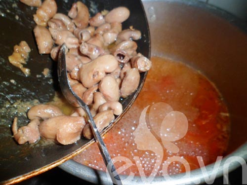 Bao tử cá basa nấu dưa chua - 6