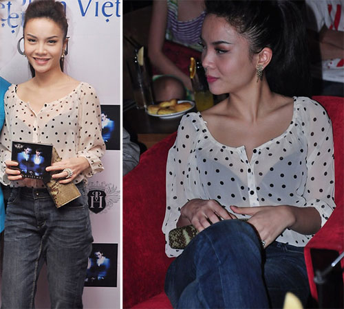 Mix sơ mi thật chất như Song Yến - 12