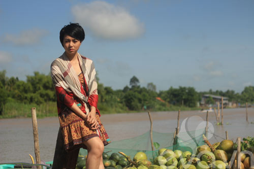 Đinh Ngọc Diệp xuống tóc làm "nàng men" - 10