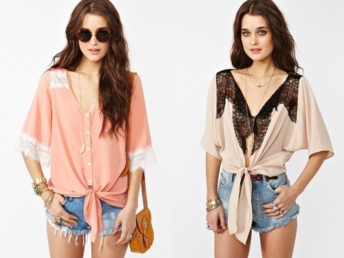 Mùa hè, diện áo buộc vạt 'cool' như Sao! - 18