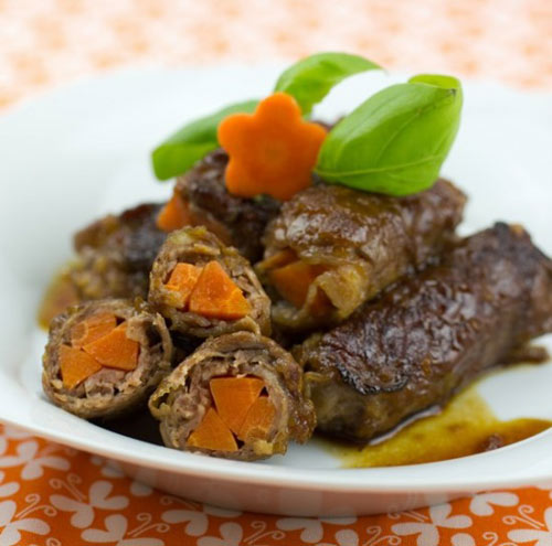 Thịt bò cuộn cà rốt đầy hấp dẫn - 6