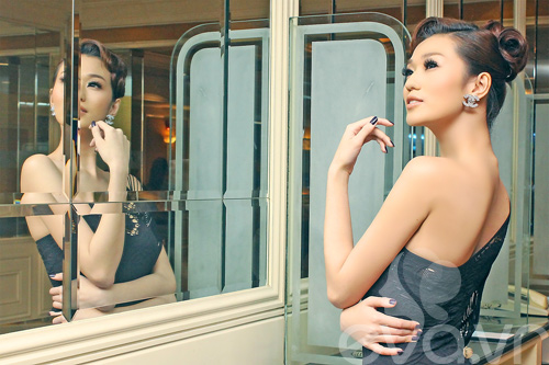 Uyên Linh nhỏ nhắn 'đọ sắc' với Khánh My - 6