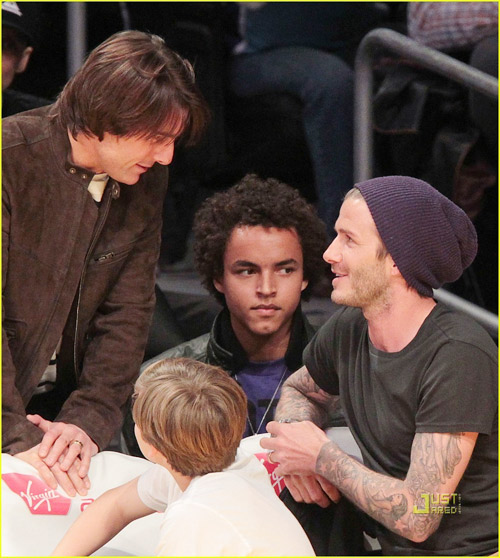 Ngó trộm ảnh "thân mật" của Tom và Beckham - 11