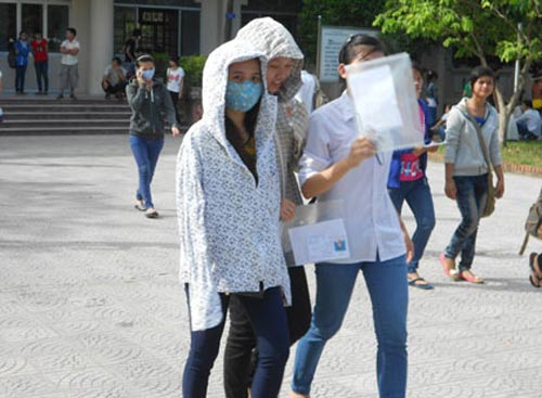 Thời tiết dễ chịu ngày đầu thi ĐH đợt 2 - 1