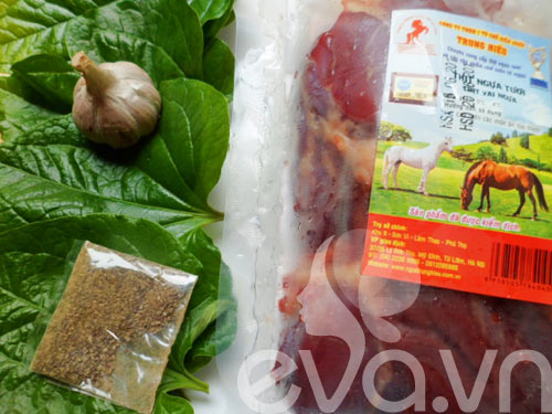 Thịt ngựa xào lá lốt thơm lừng - 1