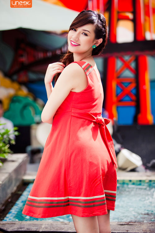 Trẻ trung và năng động với đầm bầu Uneek - 5