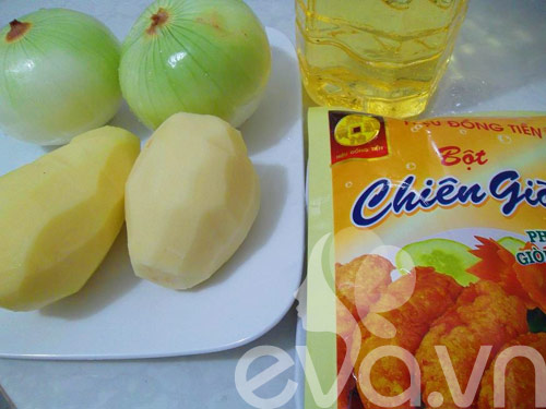 Hành tây tẩm bột chiên giòn cực ngon - 1