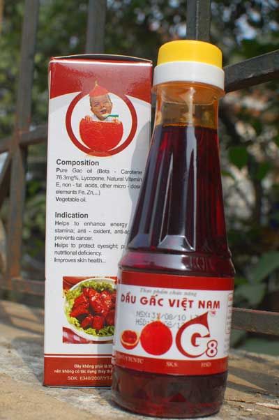 Dầu gấc Việt Nam G8 – Cho mẹ và cho con - 2