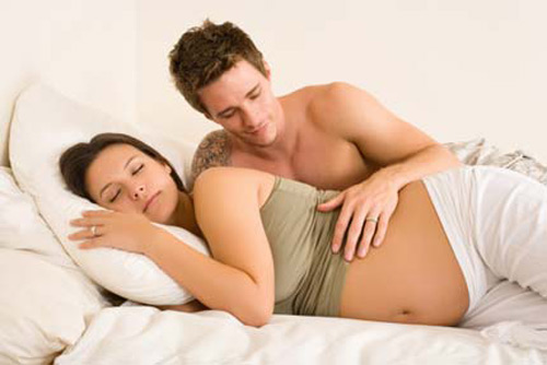 Để thoải mái sex khi mang thai - 1