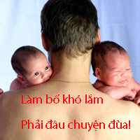 Lên chức bố, anh xã lo lắm!