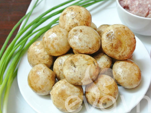 Tuần mới với nấm mỡ nhồi thịt - 1