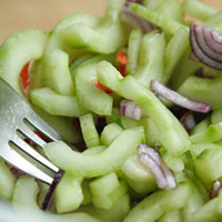 Salad dưa leo chua ngọt