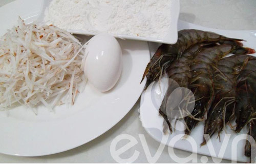 Tôm chiên dừa vừa ngon vừa dễ làm - 1