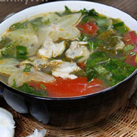 Canh nghêu nấu khế tuổi thơ