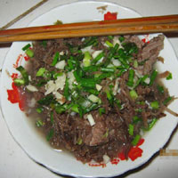 Bát canh củ chuối thời nghèo khó
