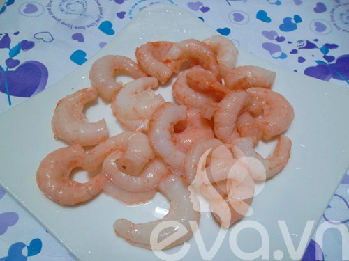 Tôm chay xào cho lễ Vu Lan - 5