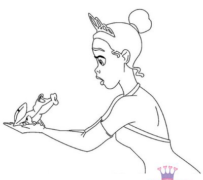 Mượn tranh tô màu kể Hoàng tử ếch - 9