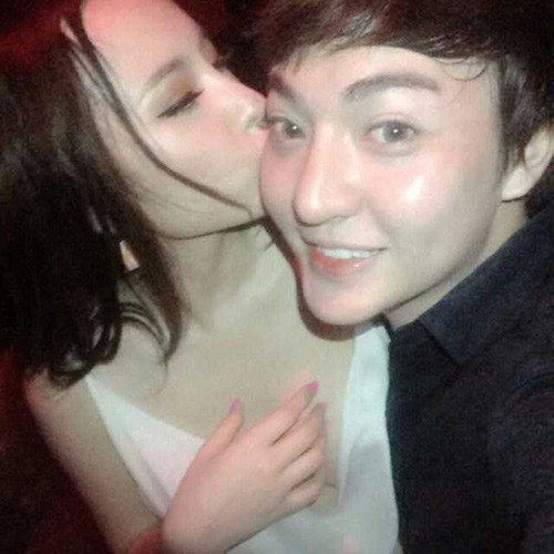 angela phuong trinh om hon trai la trong vu truong - 1