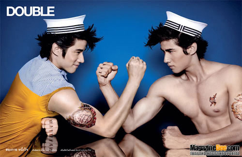 Hot boy Mario hút fan trên bìa tạp chí Thái - 1