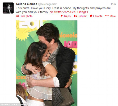 sao hollywood khoc thuong cory monteith - 1