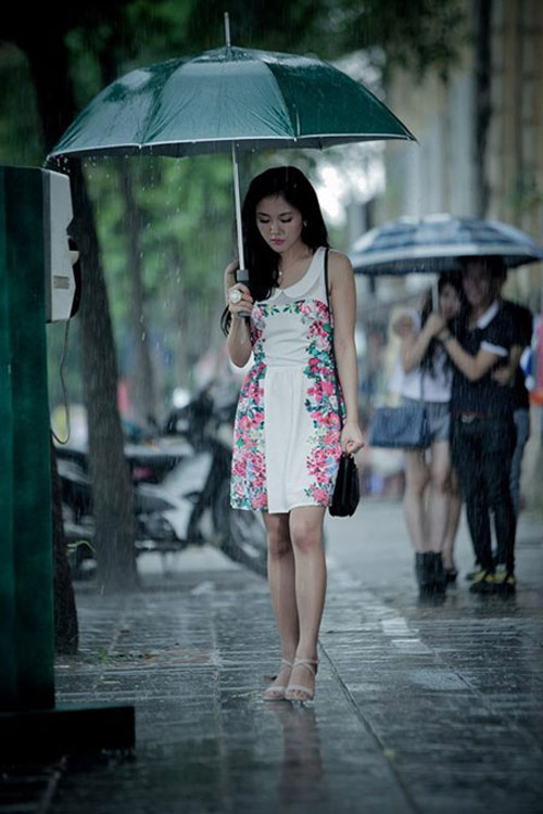 van mai huong mac dep nho giam can - 15