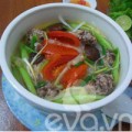 Bếp Eva - Bún mọc dọc mùng ăn cùng bữa sáng