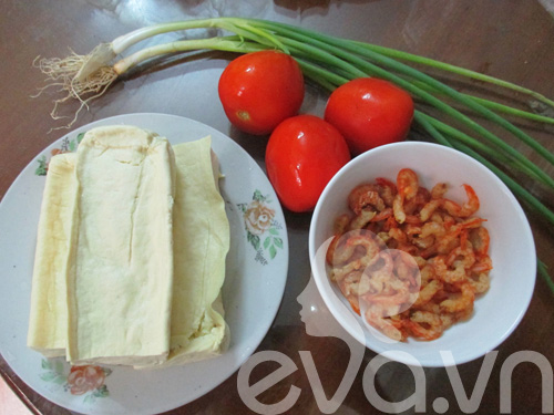 Giản dị đậu sốt cà chua tôm nõn - 1
