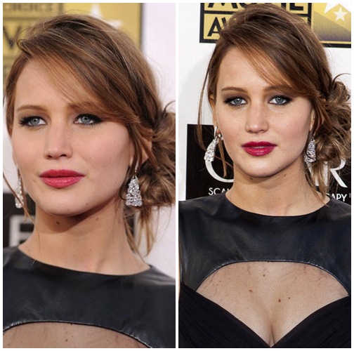 hoc jennifer lawrence chon toc cho mat tron - 14