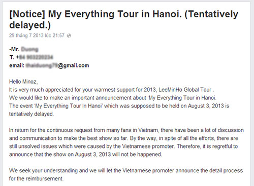 fan viet "keu troi" vi lee min-ho huy show - 1