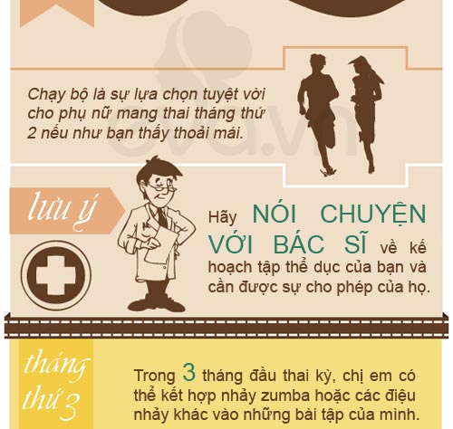Ba tháng đầu, nên tập môn gì? - 3