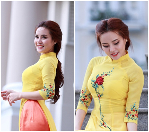 me dam 5 kieu toc dep cua vy oanh - 9
