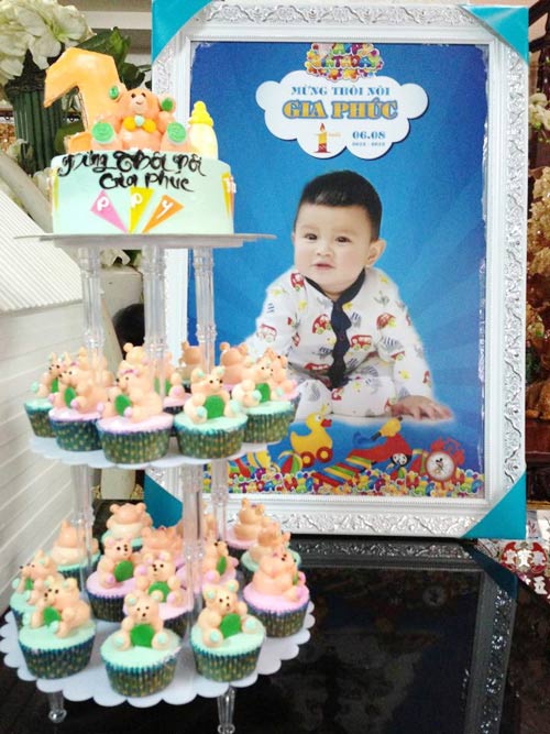 quynh chi to chuc thoi noi cho con trai - 5