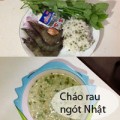 Làm mẹ - Cháo rau ngót Nhật, con lạ mà quen