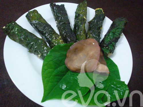 Chả lá lốt chay cho Rằm tháng 7 - 7
