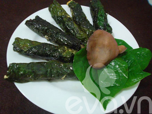 Chả lá lốt chay cho Rằm tháng 7 - 8