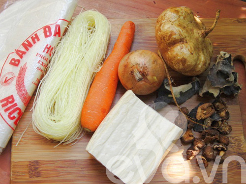 Rằm tháng 7 làm nem chay ăn - 1