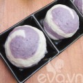 Bếp Eva - Bánh bao khoai lang tím nhân đậu xanh