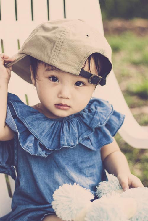 sieu mau nhi: co be vintage huynh le - 1