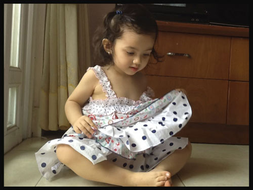 Siêu mẫu nhí: Bảo Trân nét xinh cực "Tây" - 5