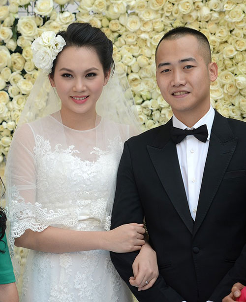 "choang" voi dam cuoi 3 ty cua ngoc thach - 1