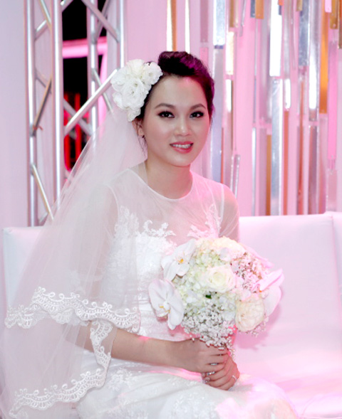 ngoc thach gan kiet suc trong dam cuoi tien ty - 4