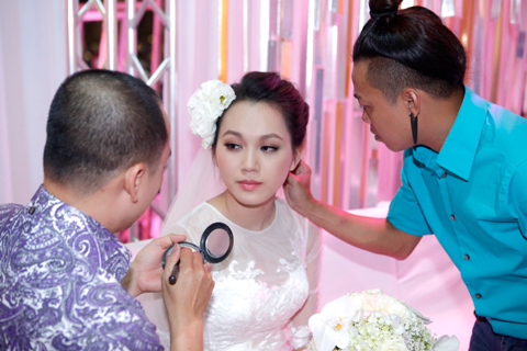 ngoc thach gan kiet suc trong dam cuoi tien ty - 5