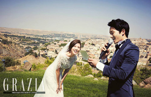 Trọn bộ ảnh cưới của HH Lee Bo Young - 16