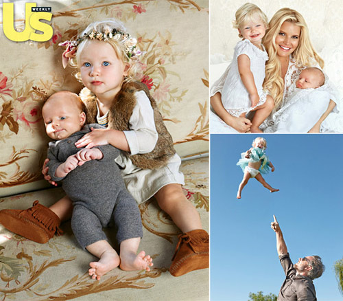 jessica simpson lan dau tiét lọ vè dám cuói - 3