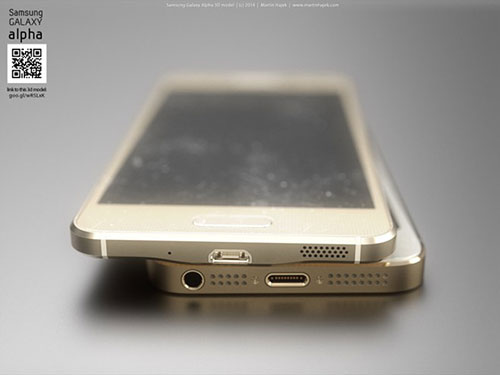 iphone 6 va galaxy alpha vien kim loai do thiet ke - 8