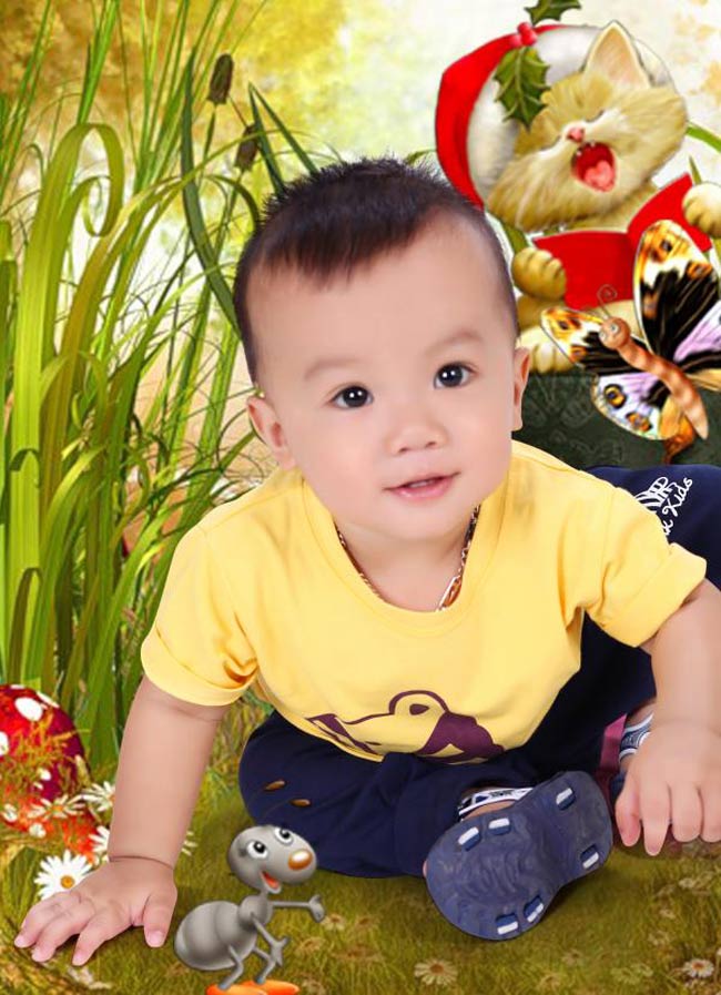 Gia Bảo thích nghe nhạc