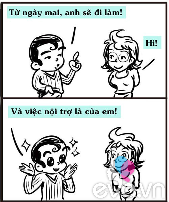 Chết cười chuyện đàn ông thất nghiệp (P.2)