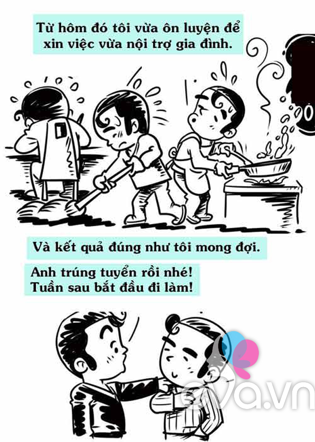 Chết cười chuyện đàn ông thất nghiệp (P.2)