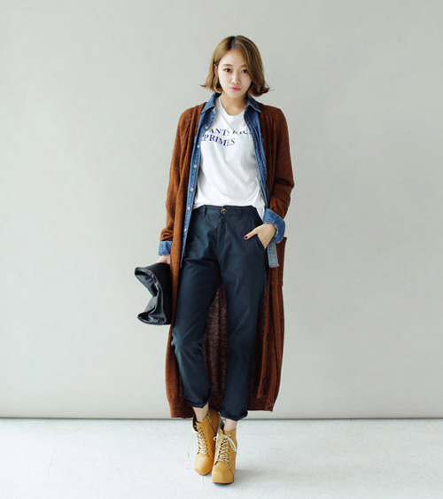 cardigan dang dai se chinh phuc phai dep mua thu - 4