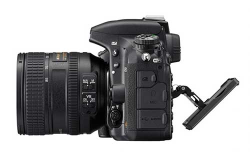 nikon d750 cam bien full-frame, man hinh lat ra mat - 3